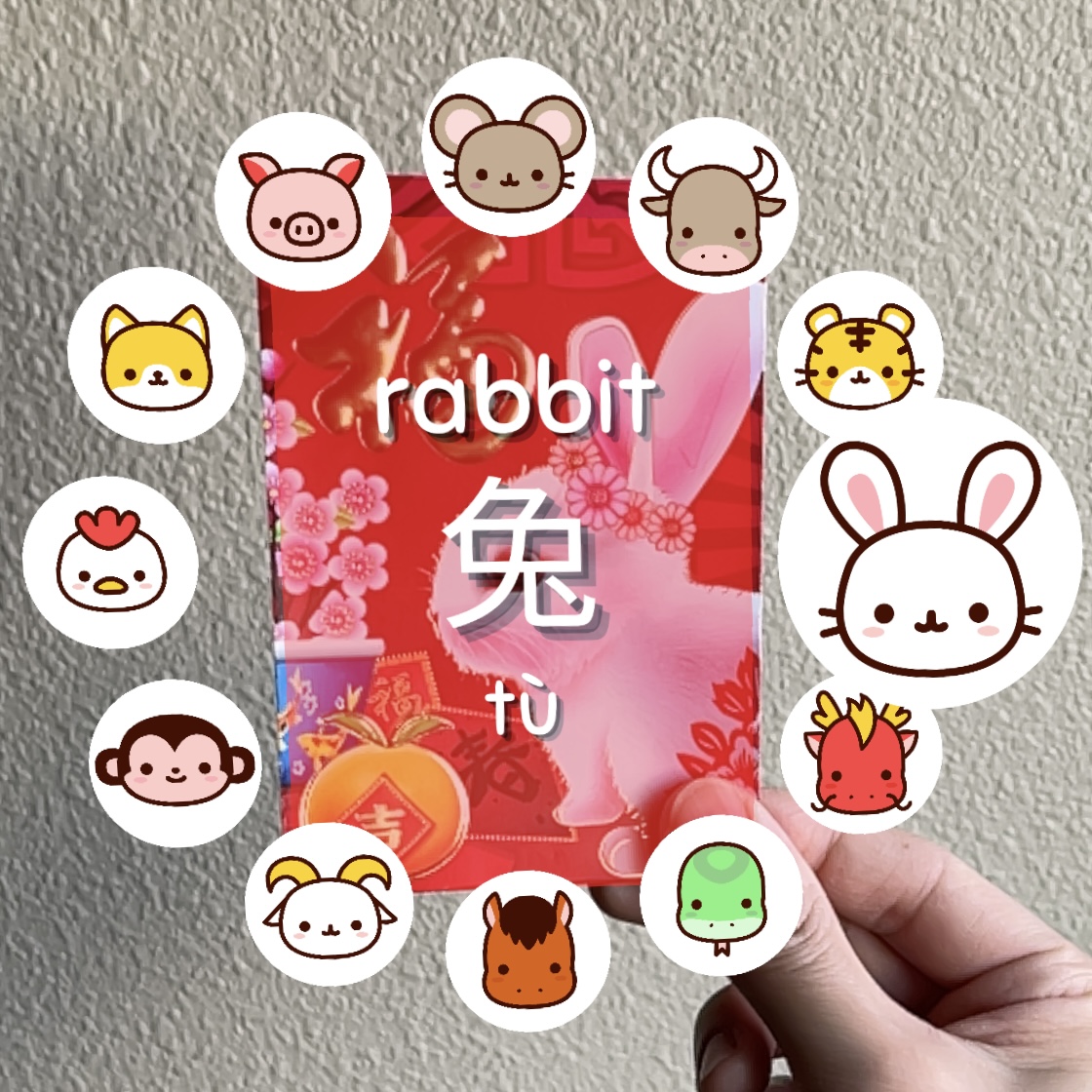 Chinese zodiac rabbit activity preview